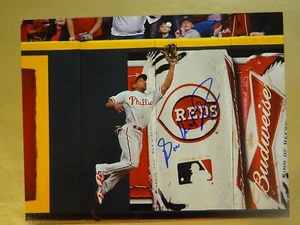 Autographed BEN REVERE Signed PHILADELPHIA PHILLIES 11"x14" Photo  - Picture 1 of 4