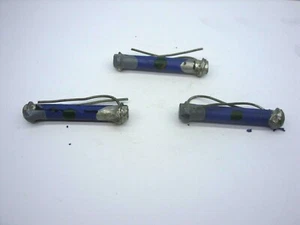 QUANTITÀ DI 3 RESISTENZE IN CARBONIO SOLIDO VINTAGE 6M8 (6,8M) 1 WATT CANE OSSO  - Foto 1 di 1