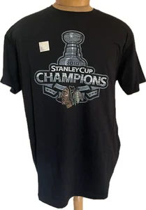 Chicago Blackhawks NHL 2010 Stanley Cup Champions By Red Jacket T-Shirt Herren XL - Bild 1 von 3