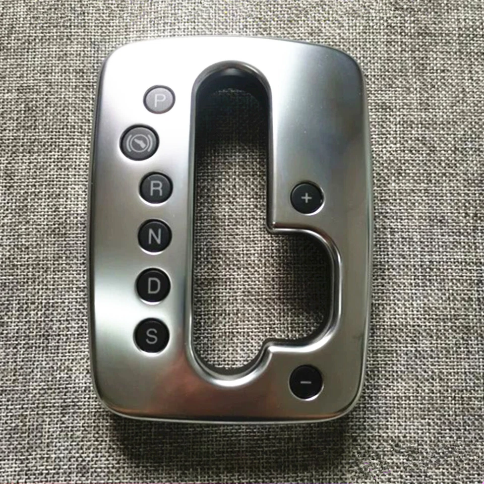 Panel de posición selector de perilla de cambio de marchas para Audi 2001-2007 A4 B6 B7 S4 A4 Avant Foto 1 de 1