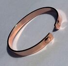 Magnetic PLAIN Solid Copper Bracelet -  6.35mm ( 1/4" ) - Medium Size - CF29