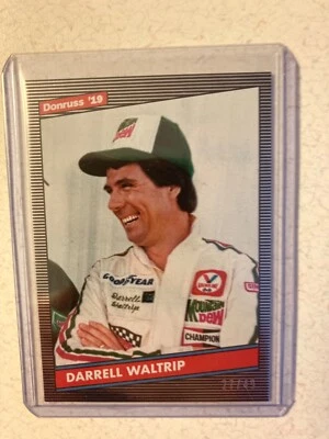 darrell waltrip retro press proof 2019 panini donruss racing #27/49 - Image 1 of 3