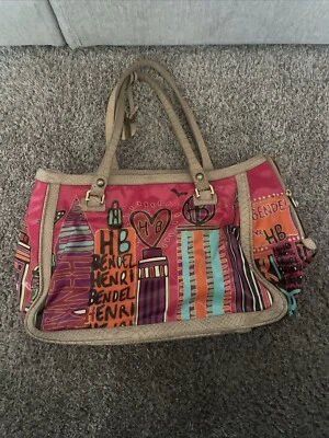 Cartera de ciudad colorida Henri Bendel - Usada Foto 1 de 4
