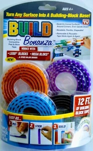 NIB - Building Block Peel & Stick Build Bonanza - Great for Mine play Blocks - Picture 1 of 4