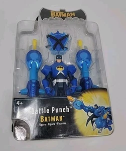 Figura Mattel The Batman Deluxe 2004 Battle Punch Batman DC WB G3429 ¡Sin tarjeta! - Imagen 1 de 14