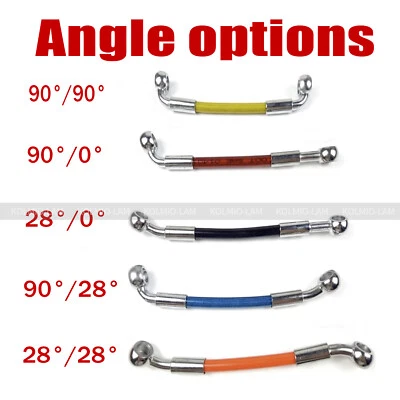 Fit For YAMAHA Pipe Braided Hydraulic Motorcycle Brake Clutch Oil Hose Line - Image 1 of 4