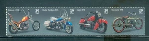 US Scott 4085-4088 American Motorcycles, Strip/4, Mint NH - Picture 1 of 1