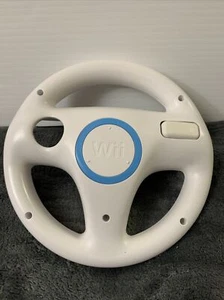 Racing Steering Wheel for Nintendo Wii Remote Controller OEM- White - Picture 1 of 2