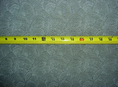 Stella KRR512 Fossil Grey Gray 95% cotton / 5% spandex Scallop pattern fabric - Image 1 of 2