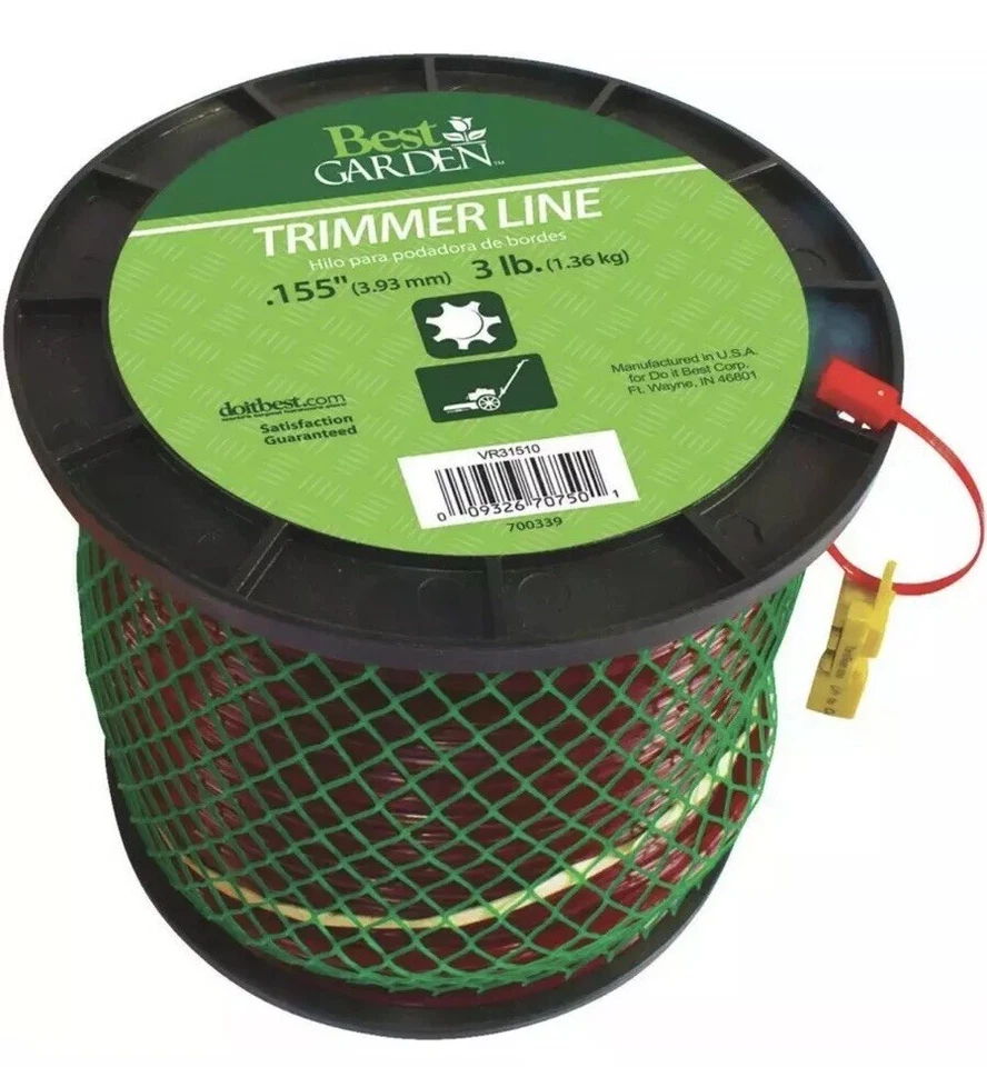 Shakespeare Mono Best Garden .155" 3LB Spool, Shaped Trimmer Line 16261, NEW - Image 1 of 1
