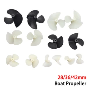 28/36/42mm Nylon Plastic Boat Propeller Props 3 Blade For 2mm Shaft RC Model DIY - Picture 1 of 6