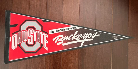 WinCraft Sports 12” x 30” Ohio State Buckeyes Pennant Cover