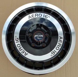 Alufelgen Croma Adam Astra Omega Vectra Saab Jeep Renegade schwarz-pol. 16 Zoll - Bild 1 von 2