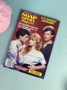 Soap Opera Digest Sept 22, 1987 Get Married Already!, TVs Biggest Crybabies - Picture 1 of 10