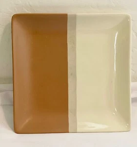 Three toned glazed ceramic plate - Picture 1 of 2
