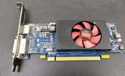 Dell ATI Radeon HD8490 1GB GDDR3 PCIe 2.0 X16 DVI DisplayPort Video Card J53GJ - Image 1 of 3