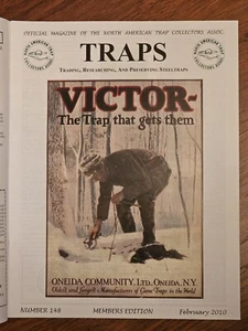 TRAPS Antique Trap Collector's Magazine & Trading Post February 2010 FREE SHIP - Bild 1 von 2