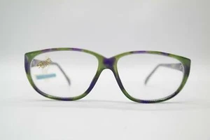 Gafas vintage Stepper SI 36 verde violeta ovaladas montura gafas NOS - Imagen 1 de 6
