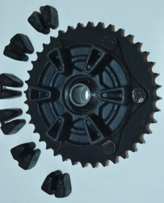 HONDA CBR 1000 RR SC 57 KETTENRITZEL KETTENRAD TRÄGER RITZEL HINTEN RUCKDÄMPFER - Bild 1 von 4