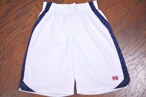 Nike Dri-Fit Lebron Basketball Shorts White Men's Large L