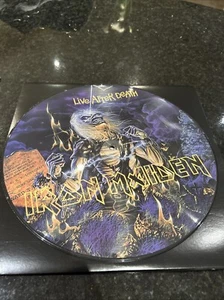 IRON MAIDEN-LIVE AFTER DEATH 1995 *PROMO* PICTURE DISC VINYL-EMI RECORD - Picture 1 of 2