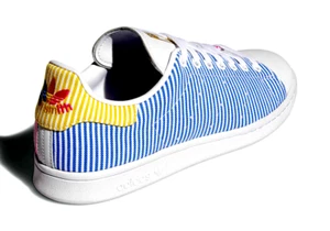Adidas Stan Smith Sneakers Mens Size 7.5 US Blue Pink Limited Edit Casual Shoes - Bild 1 von 9