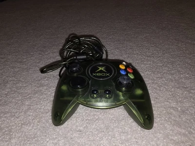 Original Xbox Launch Team *RARE* Translucent Green Duke Controller - Image 1 of 3