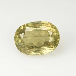 6.48 Ct Perfect Oval 12.2 x 9 MM 100% Natural Olive Green to Red Turkey Diaspore - Picture 1 of 5