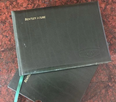 Руководство пользователя Bentley Azure 2000-2001 TSD7670 товар #BAZ02 - Изображение 1 из 4