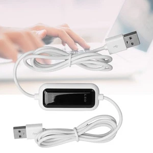 Data Transfer Cable USB2.0 High Speed Mutual Copy Wire PC To PC For 2 FY - Zdjęcie 1 z 22