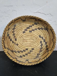 1900's Papago Native American Decorative Large Basket - Picture 1 of 8