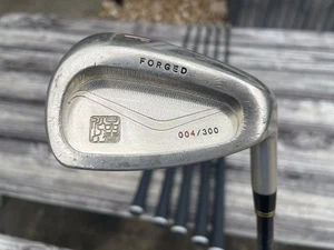 Shinagawa Koei Zentetsushin Rakkan Limited Forged Iron Set 5-PW Quadra Graphite - Picture 1 of 17