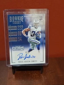 2016 Panini Contenders Rookie Ticket Autograph #171 Darius Jackson Rc Auto - Picture 1 of 2