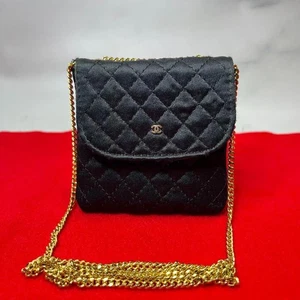 Extremely CHANEL Matelass Mini Shoulder Bag Black FB511294 - Picture 1 of 8
