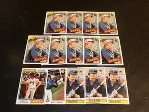 1974-1980 Topps lot of 14 RUSTY STAUB cards! METS-EXPOS! - Picture 1 of 1