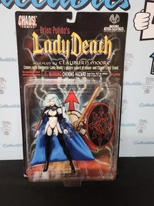 Moore Action Collectibles 1997 Chaos Comics Brian Pulidos Lady Death 6" Figure - Picture 1 of 15