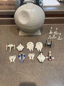 Star Wars Death Star Play Case 10 Starships And 5 Stands 2014
