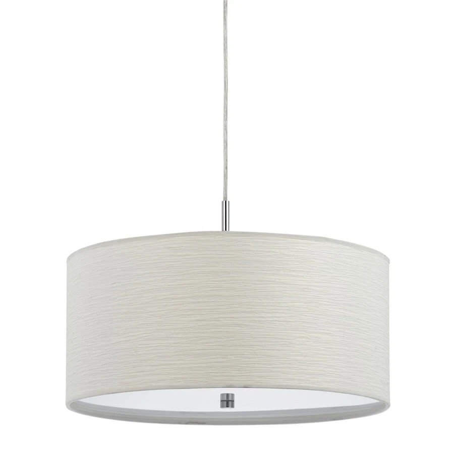 Cal Lighting Nianda 2-LT Pendant, Casual White/Casual White, 8.25" - FX-3524-1P - Image 1 of 1