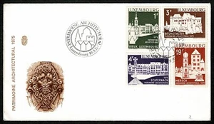 SG18 LUXEMBOURG 1975 FDC European Architectural Heritage Year - Picture 1 of 2