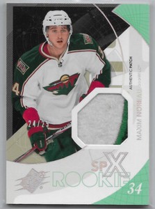2010-11 Maxim Noreau SPx Rookie Spectrum Patch RC # 160 /25