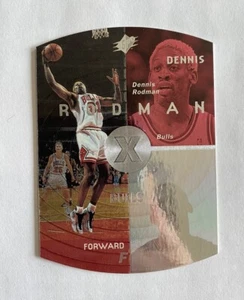 1997 SPx Dennis Rodman #8 Chicago Bulls Basketball Card 90s NBA HOF - Picture 1 of 6