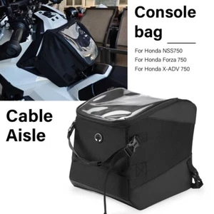 9L Console Storage Bag For Honda Forza 750 NSS750 X-ADV 2021- Center Tunnel bags - Picture 1 of 8