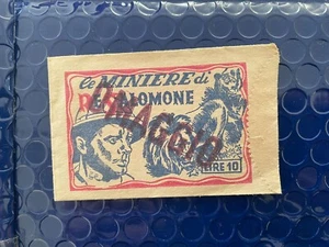 BUSTINA LE MINIERE DI RE SALOMONE EDIZIONE LAMPO OMAGGIO PIENA SIGILLATA - Picture 1 of 2