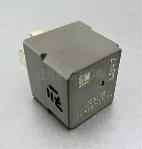711-Vauxhall Opel /08-16 Chevrolet /05-16 4-Pin Grey Relay GM 13500118 12V 6047 - Picture 1 of 7