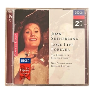 Joan Sutherland: Love Live Forever 2-CD Nueva Filarmónica Richard Bonynge Ópera - Imagen 1 de 5