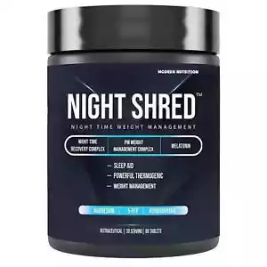 Night Shred Advanced Night Time Fat Burner Weight Loss Supplement (60 Tablets) - Picture 1 of 5
