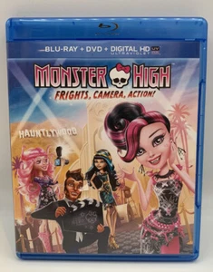 Monster High: Frights, Camera, Action (Blu-ray/DVD, 2014, 2-Disc Set) + Shorts - Picture 1 of 3