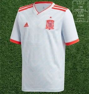 adidas Spain Away Shirt - Espana Football Jersey - Youth / Kids - All Sizes - Picture 1 of 5