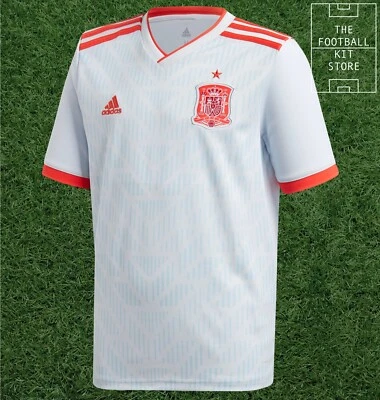 Adidas Spanien Auswärtstrikot - Espana Fußball Trikot - Jugend / Kinder - alle Größen - Bild 1 von 4