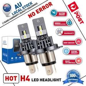 H4 LED L/H Beam FOR TOYOTA COROLLA Compact Hatchback 1.6 (AE92, AE93) 1987-1992 - Picture 1 of 23